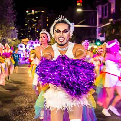 Love and protest: 40 years of Mardi Gras